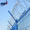 Airport security razor wire 3D Fence