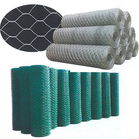 3/4 Coated Hexagonal Wire Mesh For Exterior Isolation