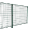 Hot-Dip Galvanized Powder Coated Curved Roll Top Panel BRC Fence 