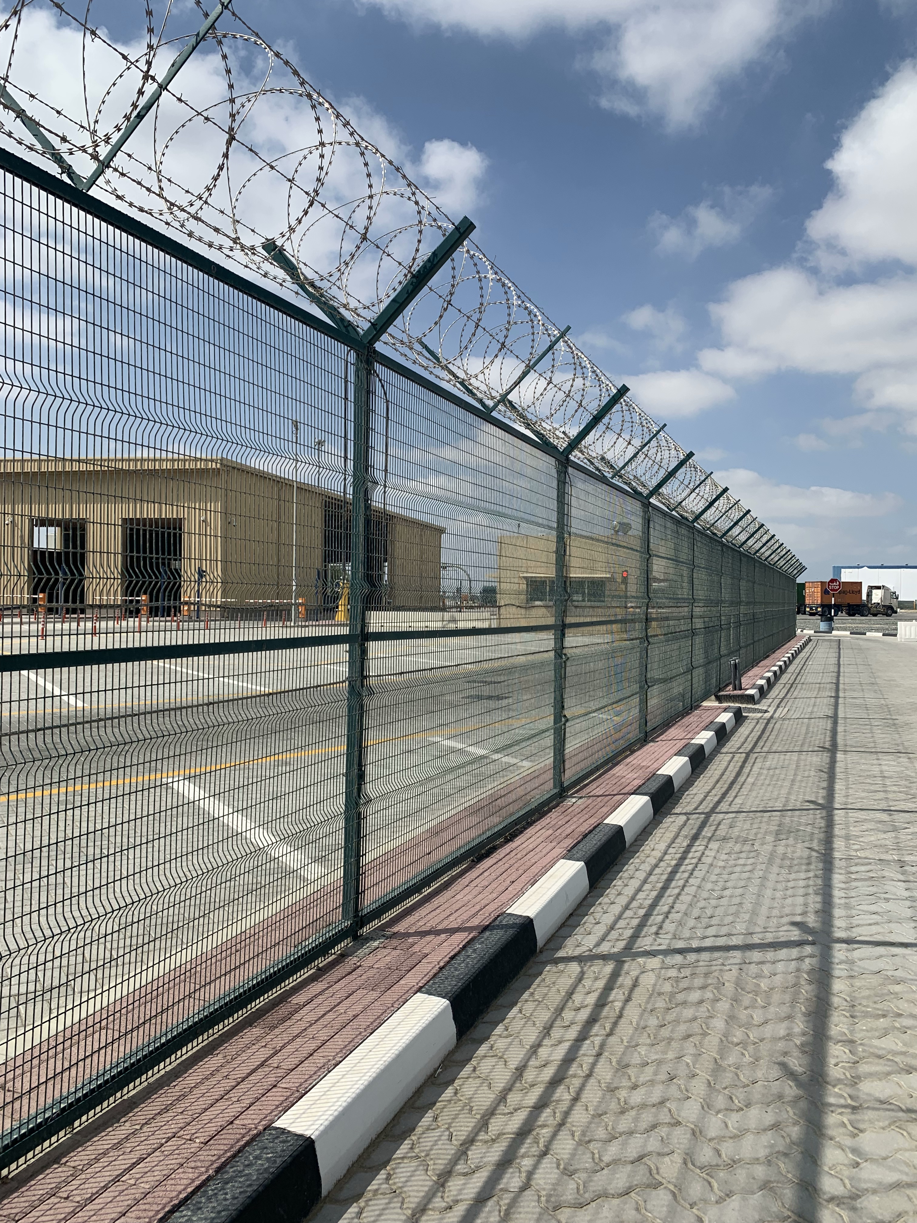 Airport security 3D Fence