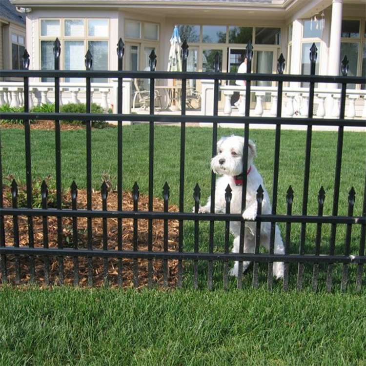 What materials are ornamental fences made from?