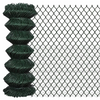 2 Inch Hole Pvc Coated Chain Link Fence For Park