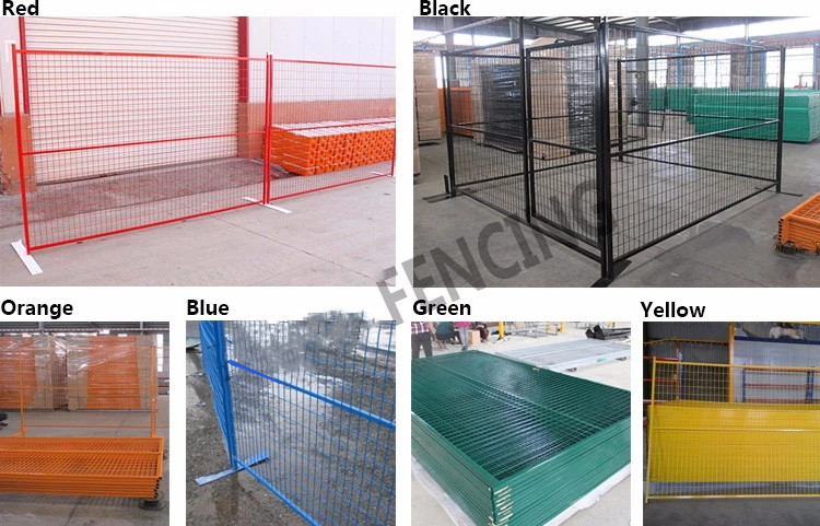 PVC Painting 4.0mm Temporary Fence