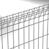 Hot-Dip Galvanized Powder Coated Curved Roll Top Panel BRC Fence 