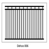 Ornamental Steel Fence Panels Dehoo 006