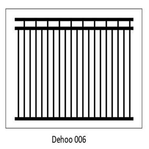 Ornamental Steel Fence Panels Dehoo 006