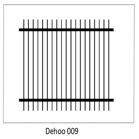 Ornamental Steel Fence Panels Dehoo 009