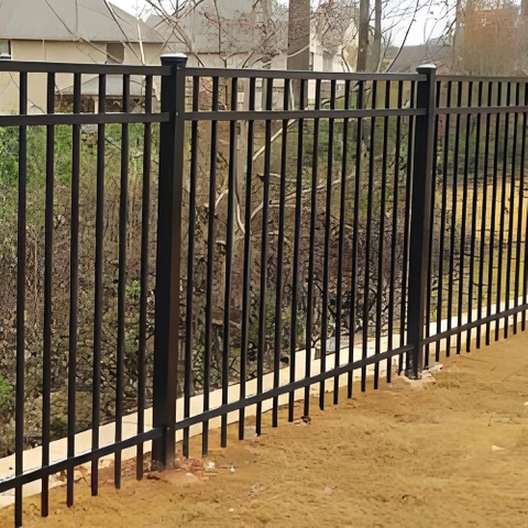 Custom Zinc Metal Steel Fence Panel 